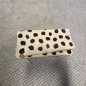 Clare V fold over clutch